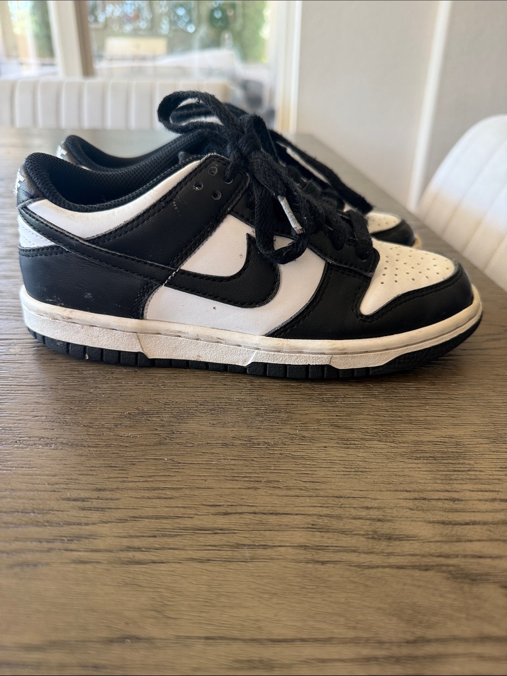 Black and White Nikes